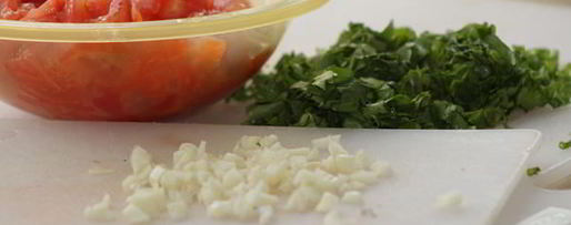 Шаг 4: овощного рагу с кинзой