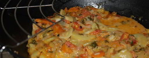 Шаг 9: овощного рагу с кинзой