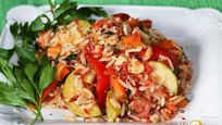 Рецепт Овощного рагу с рисом