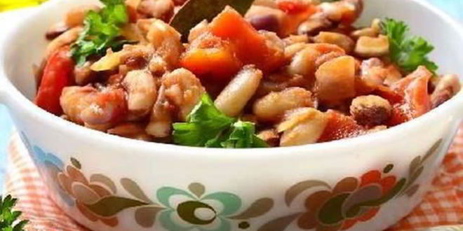 Рецепт пряного рагу из фасоли