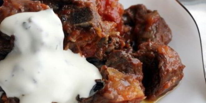 Рецепт рагу из баранины в мультиварке