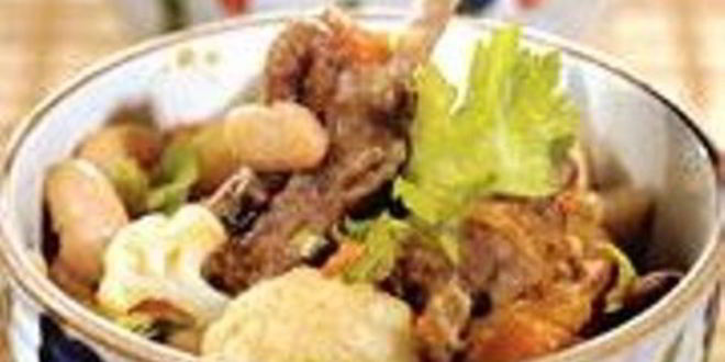 Рецепт рагу из бараньих ребрышек с овощами