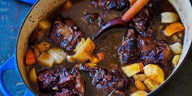Рецепт рагу из бычьего хвоста