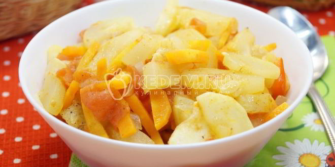 Рецепт рагу из кабачков