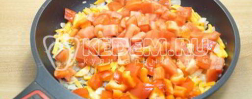 Шаг 2: рагу из кабачков