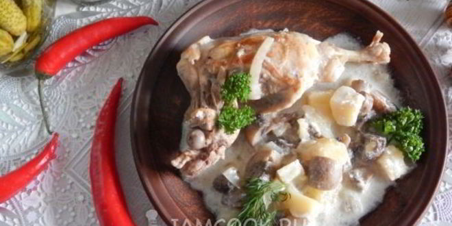 Рецепт рагу из кролика с картофелем