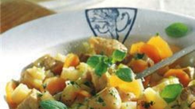 Рецепт Рагу из овощей и мяса Пихельштайнер