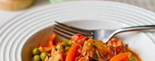 Шаг 8: рагу из свинины по-римски