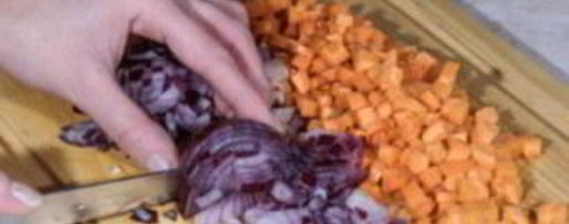 Шаг 1: рагу из цветной капусты и кабачков