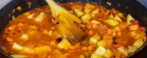 Шаг 4: рагу из цветной капусты и кабачков