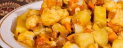 Шаг 6: рагу из цветной капусты и кабачков