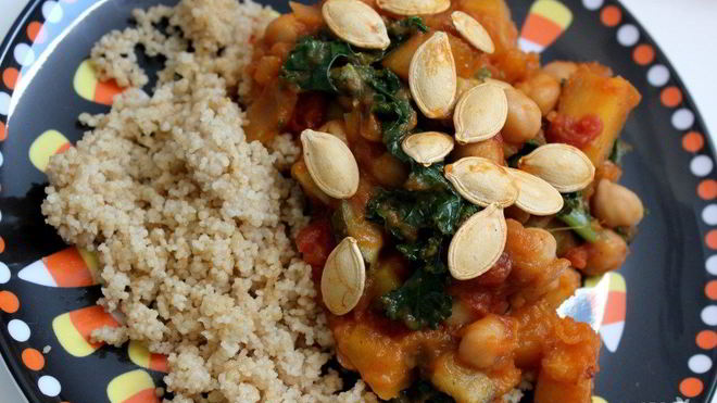 Рецепт Рагу из тыквы и кабачков