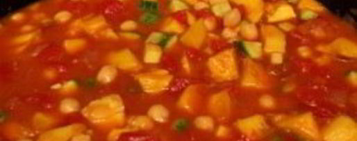 Шаг 6: рагу из тыквы и кабачков