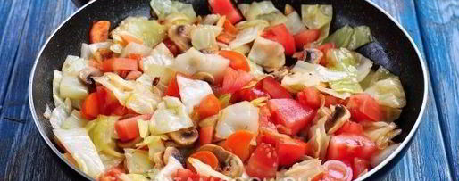 Шаг 4: рагу из тыквы с овощами