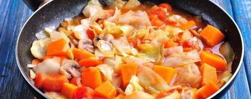 Шаг 6: рагу из тыквы с овощами