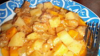 Рецепт Рагу на молоке Солнышко