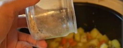 Шаг 5: рагу овощного с фаршем