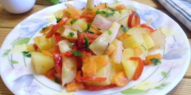 Рецепт рагу с фасолью