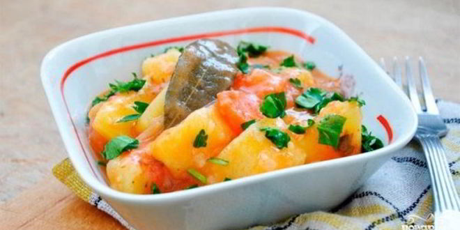 Рецепт рагу с картошкой