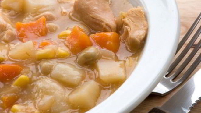 Рецепт Рагу с куриным филе и овощами