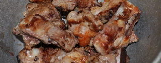 Шаг 1: рагу со свиными ребрышками