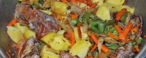 Шаг 4: рагу со свиными ребрышками