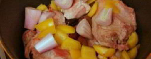 Шаг 2: рагу в казане