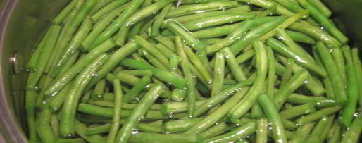 Шаг 5: стручковой фасоли с мясным рагу