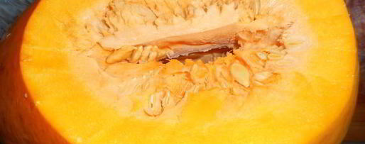 Шаг 1: запеченной тыквы, фаршированной рагу с говядиной