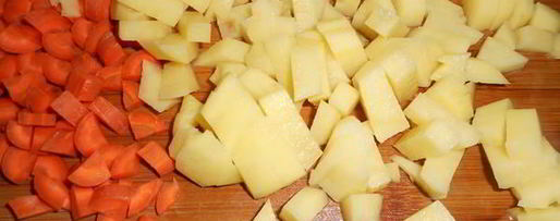 Шаг 5: запеченной тыквы, фаршированной рагу с говядиной