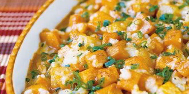 Рецепт запеченного рагу из сладкого картофеля