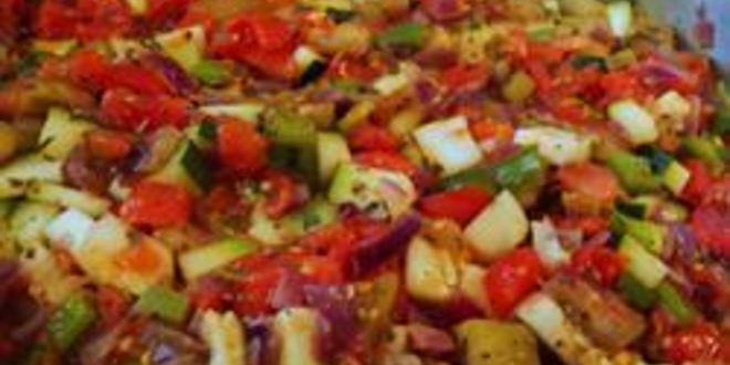 Рецепт быстрого рататуя