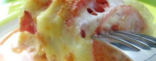 Шаг 2: рататуя из хлеба