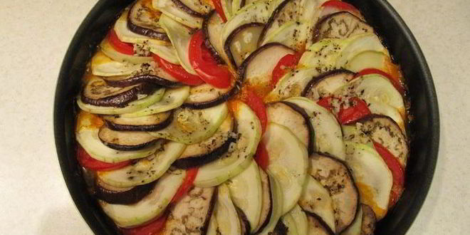 Рецепт рататуя по-деревенски