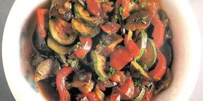 Рецепт рататуя с чесноком