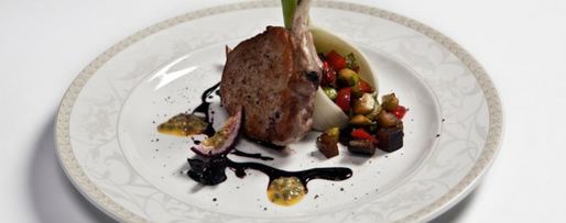 Шаг 5: рататуя с фенхелем и свиной корейкой