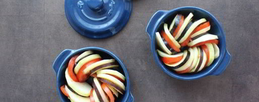 Шаг 2: рататуя с картошкой