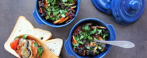 Шаг 4: рататуя с картошкой