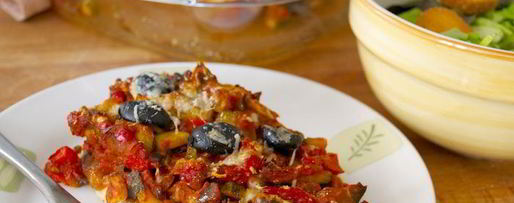 Шаг 8: рататуя с курицей