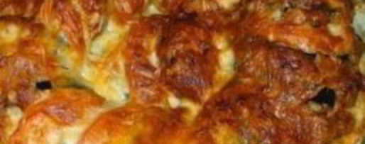 Шаг 3: рататуя с мясом в духовке