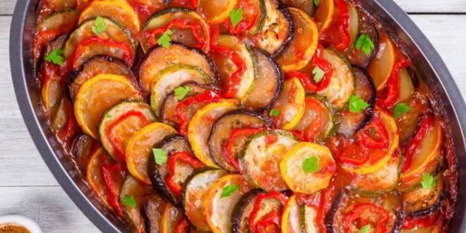 Рецепт рататуя с мясом