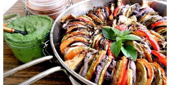 Рецепт рататуя с сыром тофу