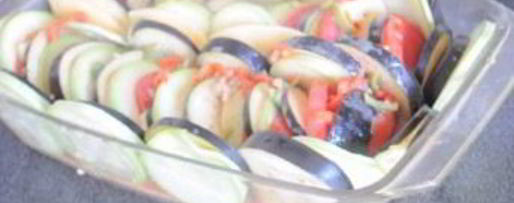 Шаг 1: рататуя с сыром в остром соусе