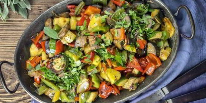 Рецепт рататуя с травами