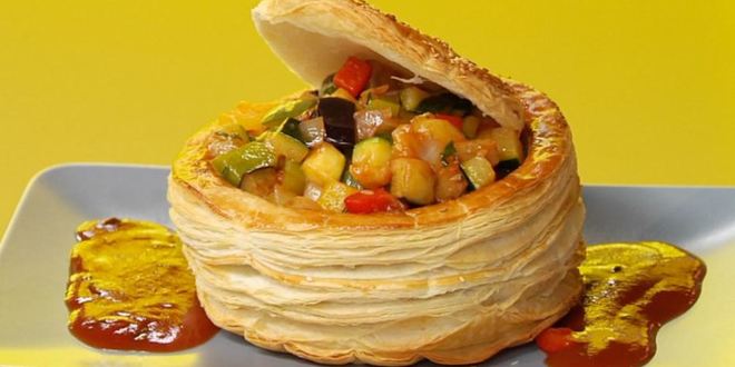 Рецепт рататуя в корзинке