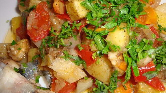 Рецепт Рататуя в микроволновке