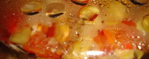 Шаг 3: рататуя в микроволновке