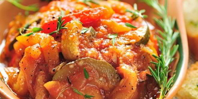 Рецепт рататуя в мультиварке