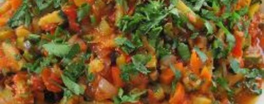 Шаг 2: тушеных кабачков и баклажаны