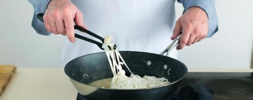 Шаг 5: рисовой лапши с кальмарами и кокосовым соусом